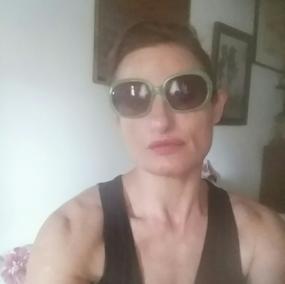 Vintage green polka dot Bijoux Terner sunglasses